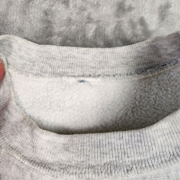 Vtg 90s Wyoming Police Department Sweater Size L Embroidered Spellout Streetwear - Picture 7 of 10